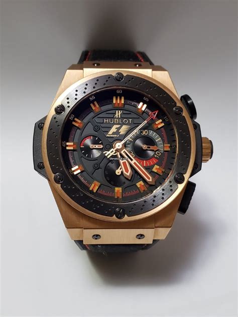 hublot king power f1 rose gold|Hublot king power for sale.